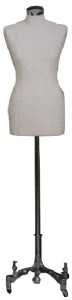 BUSTO DONNA RIVESTITO